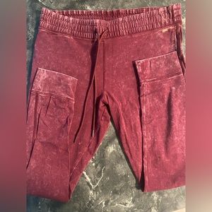 Victoria’s Secret PINK Mineral Wash Yoga Legging Jogger style Large